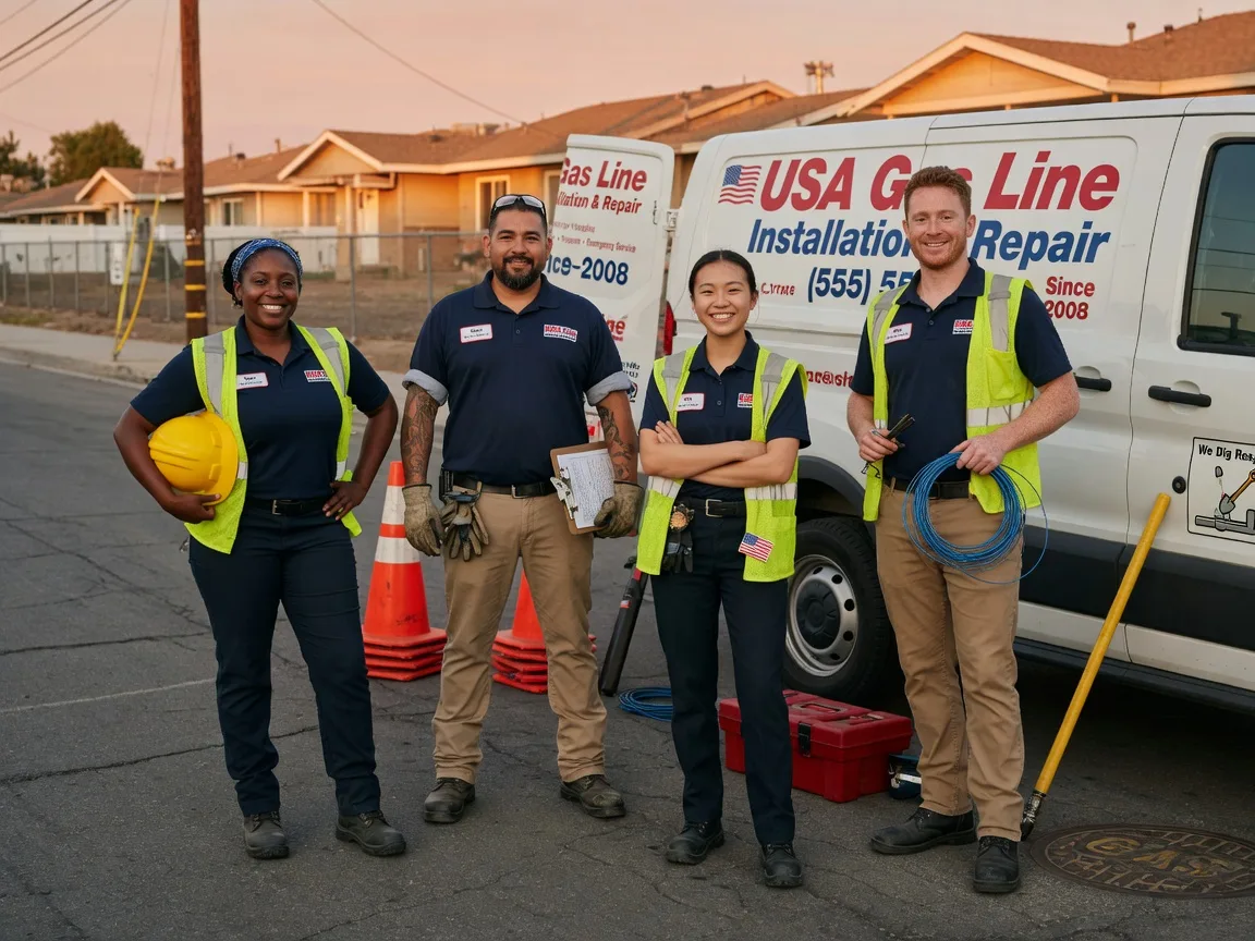 Gas Line Installation company in Weed, CA